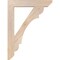 Ekena Millwork Olympic Slat Smooth Bracket, Douglas Fir, 3 1/2"W x 24"D x 32"H BKT04X24X32OLY06SDF - alternate 2